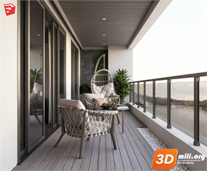 Balcony Skp Files